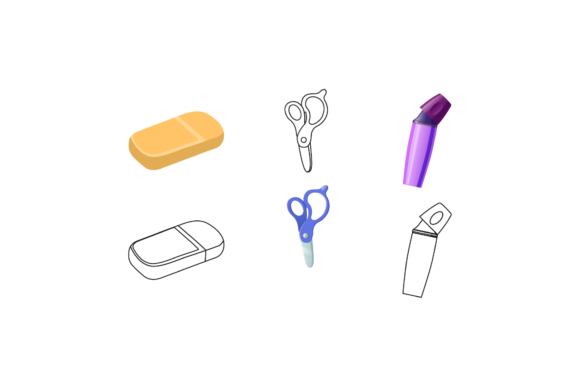 Back to School Collections: Graphics & Icons for Local Branding