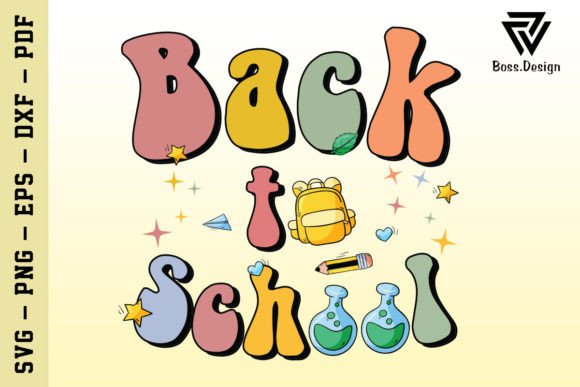 Back to School PNG Sublimation Graphics for Crafts