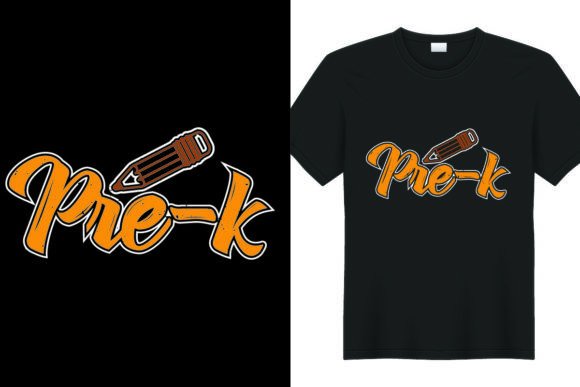 Back to School Pre-k Graphics & T-Shirt Designs