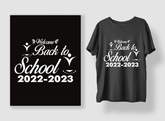 Back to School T-Shirt Design 1: Graphics & T-Shirt Designs