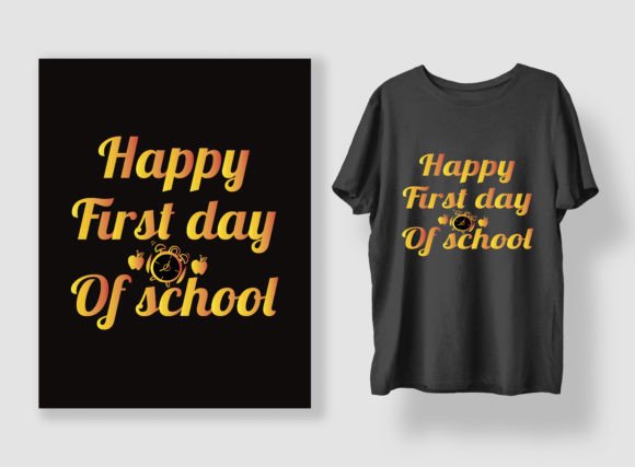 Back to School T Shirt Design 8: Graphics for Joyful T-Shirt Designs