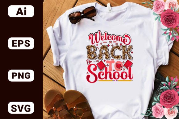 Back to School Tshirt Design Vector SVG: Graphics Freebies for Sellers