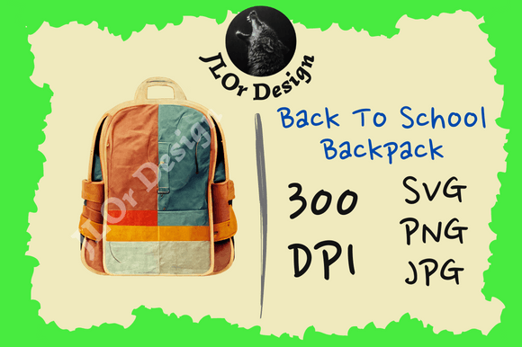 Patches Backpack – Back to School Graphics
